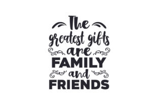 Christmas Family & Friends Graphic Design Asset
