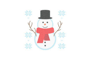 Christmas Snowman Ugly Sweater Graphic