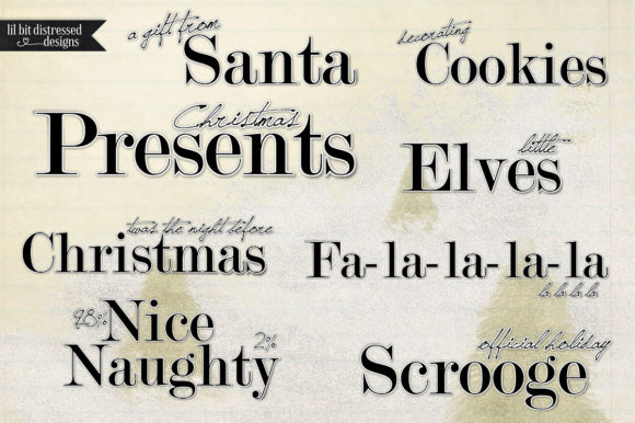 Christmas Wood Art Word Art 2 for Local Branding