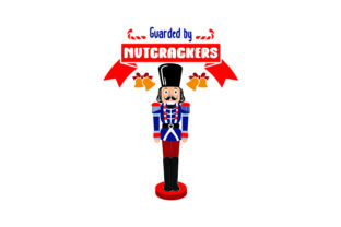 Guarded by Nutcrackers: A Festive Graphic Design Asset