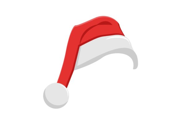 Red Christmas Hat Illustration