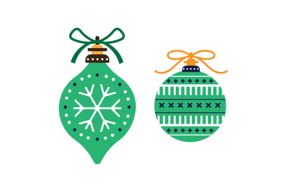 Tree Ornament Vectors Set for Festive Branding